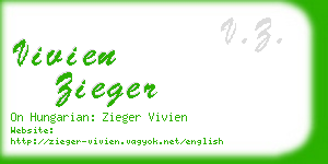 vivien zieger business card